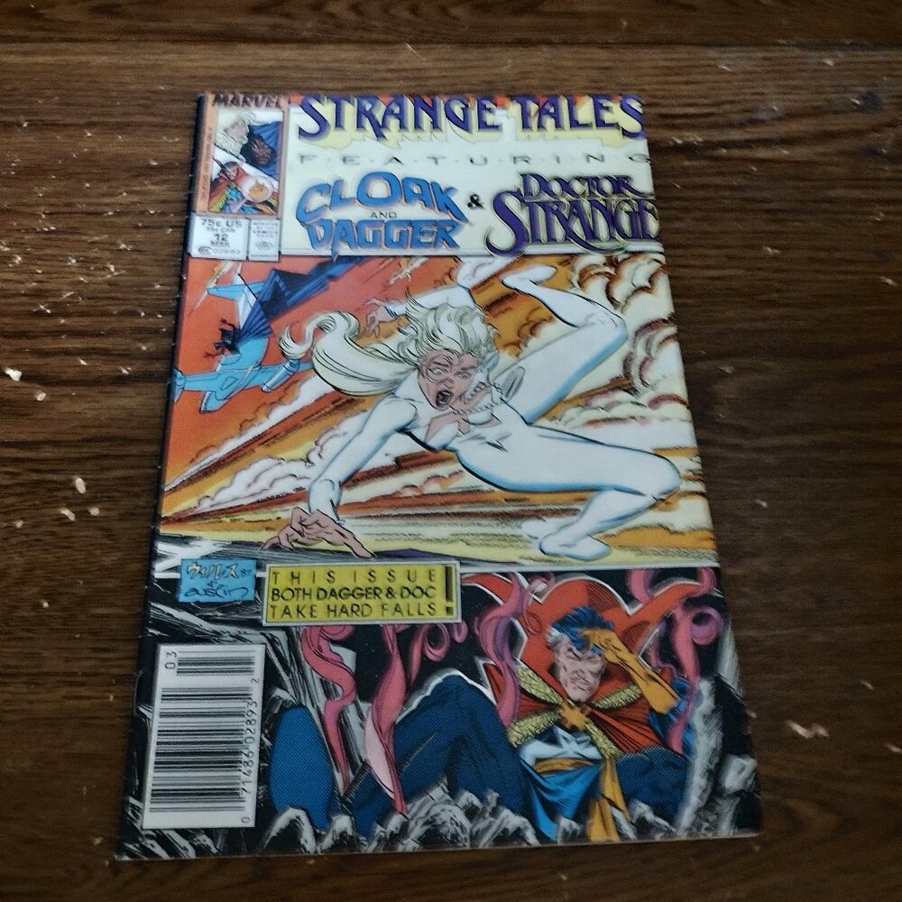 Strange Tales #12 (Marvel Comics, 1988) Cloak and Dagger & Doctor Strange